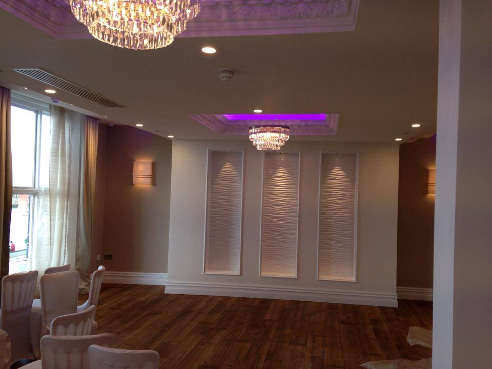 The Sands : The finished function room